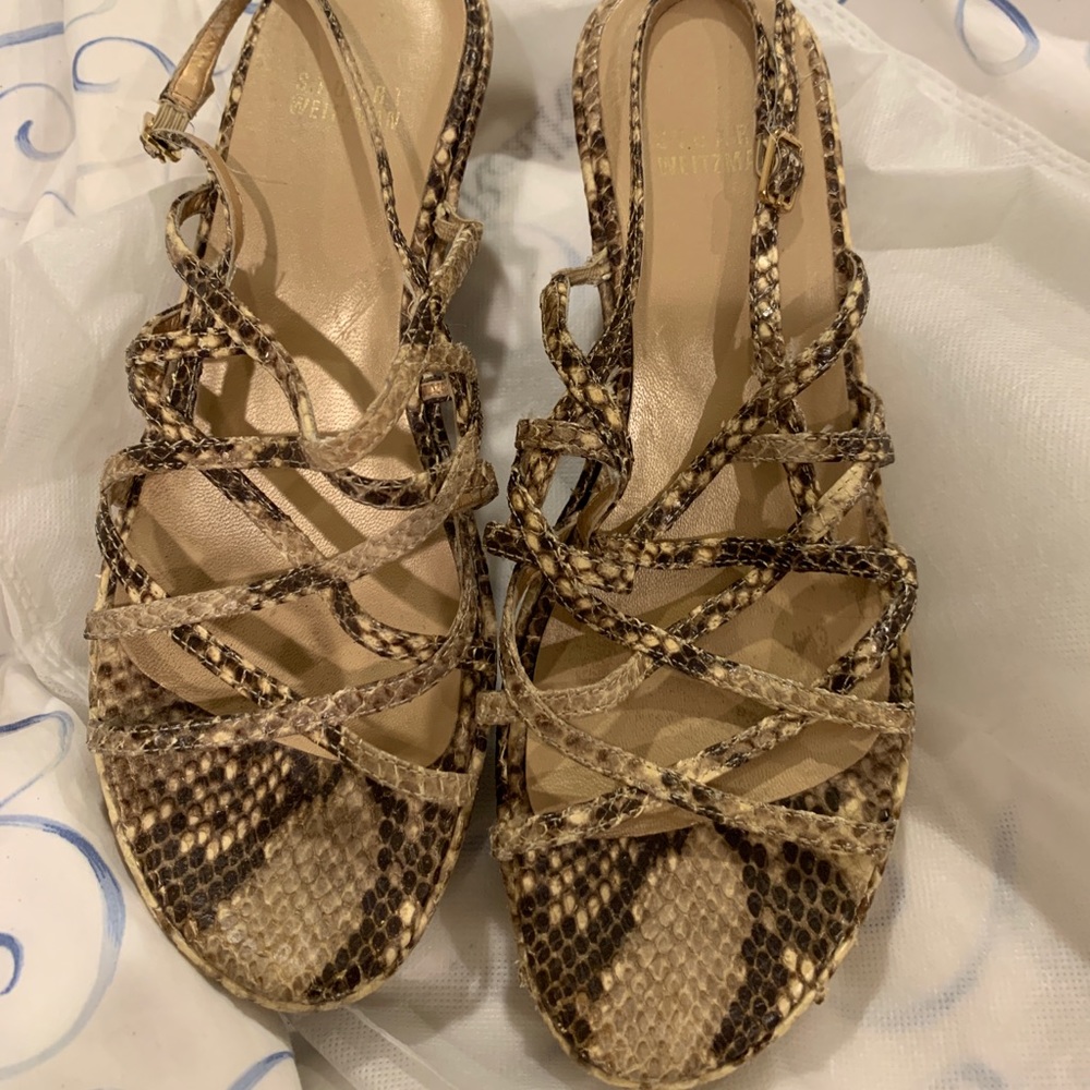 Python wedge sandals - Picture 2 of 2